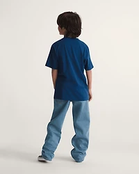 Kids Check-5 Loose Denim Pants