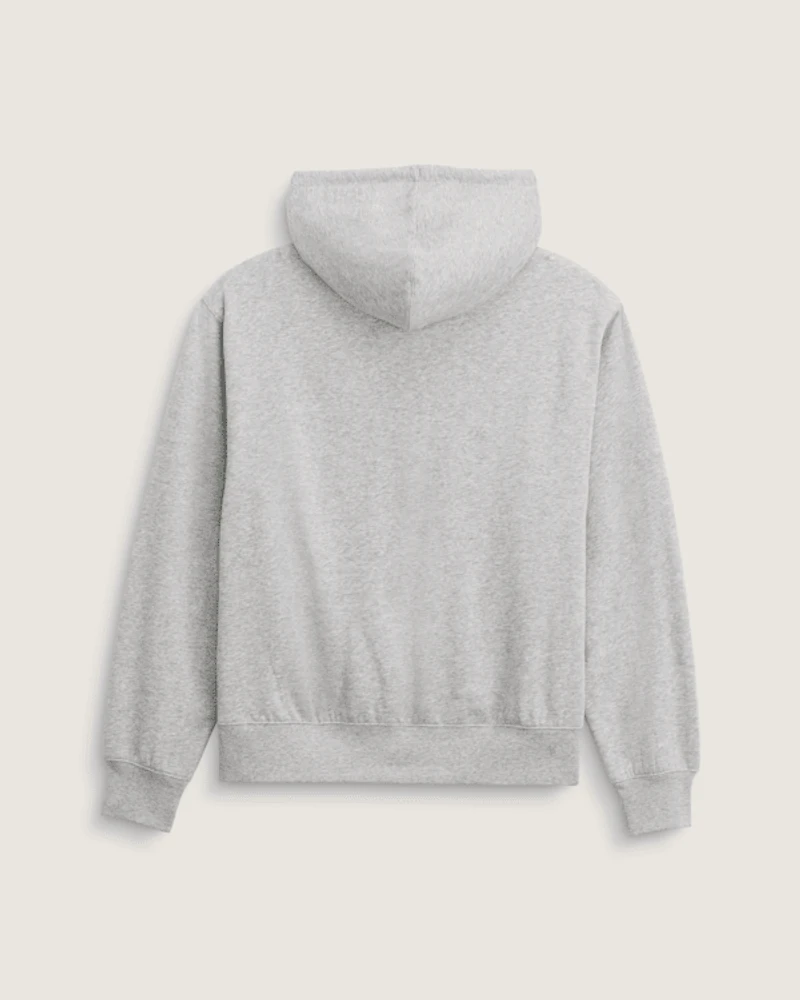 Stretch Logo Zip Hoodie