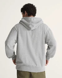 Stretch Logo Zip Hoodie