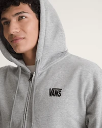 Stretch Logo Zip Hoodie