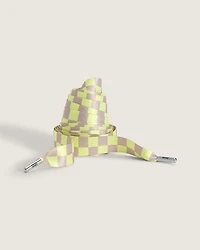 Waffle Shop Checker Shoelace