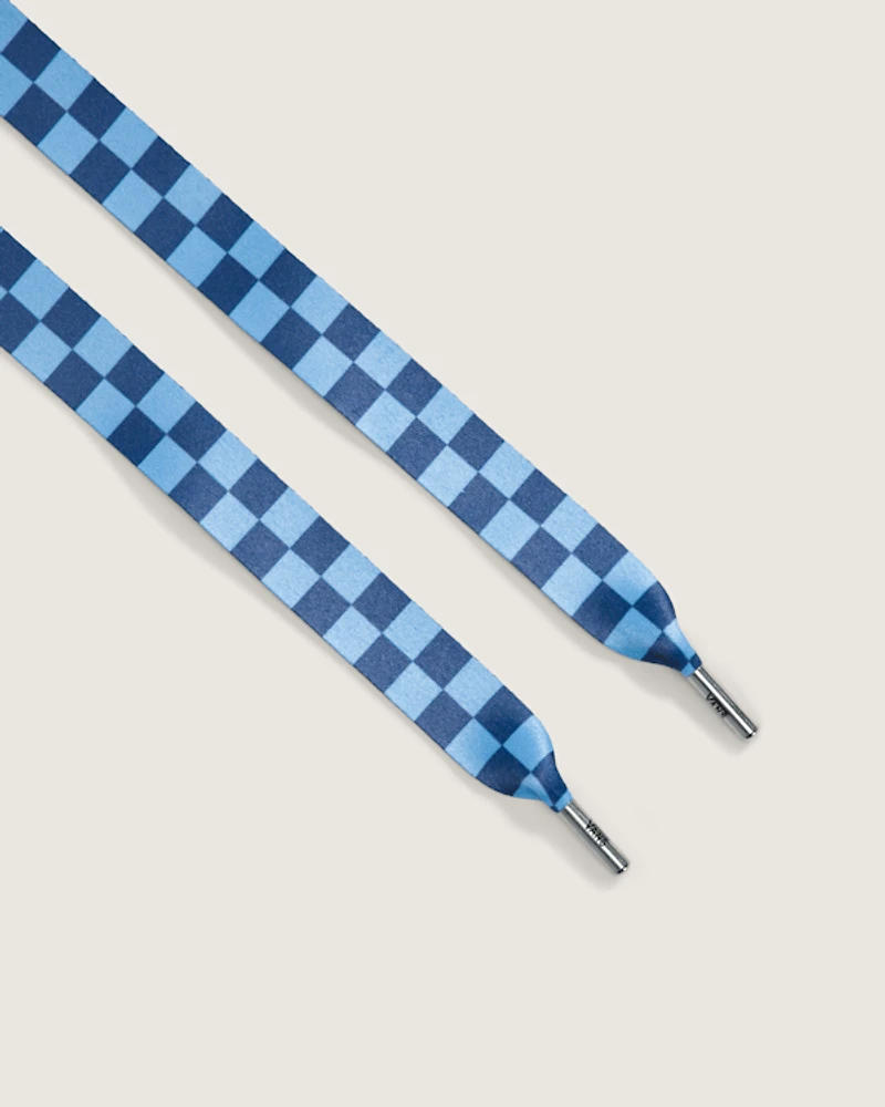 Waffle Shop Checker Shoelace