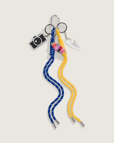 Vans Waffle Shop Sunset Snapshot Bag Charm Set