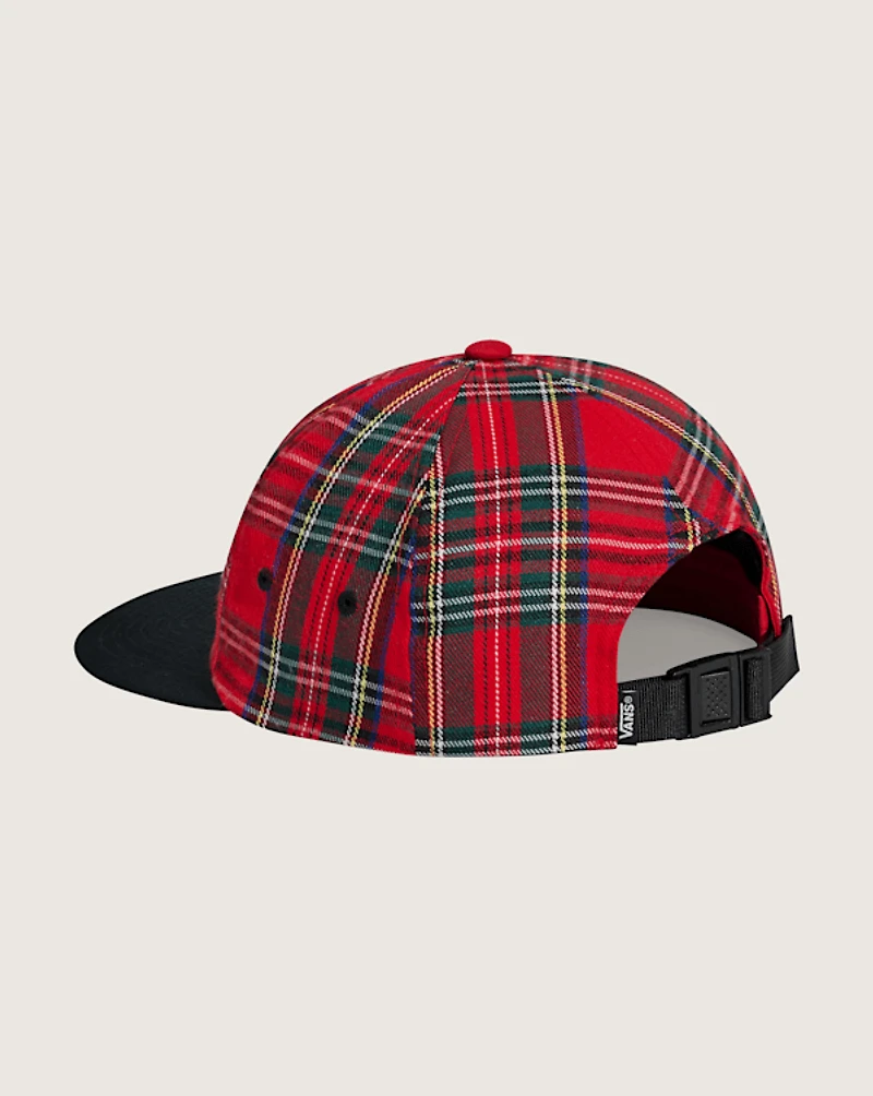Drop V Plaid Jockey Hat