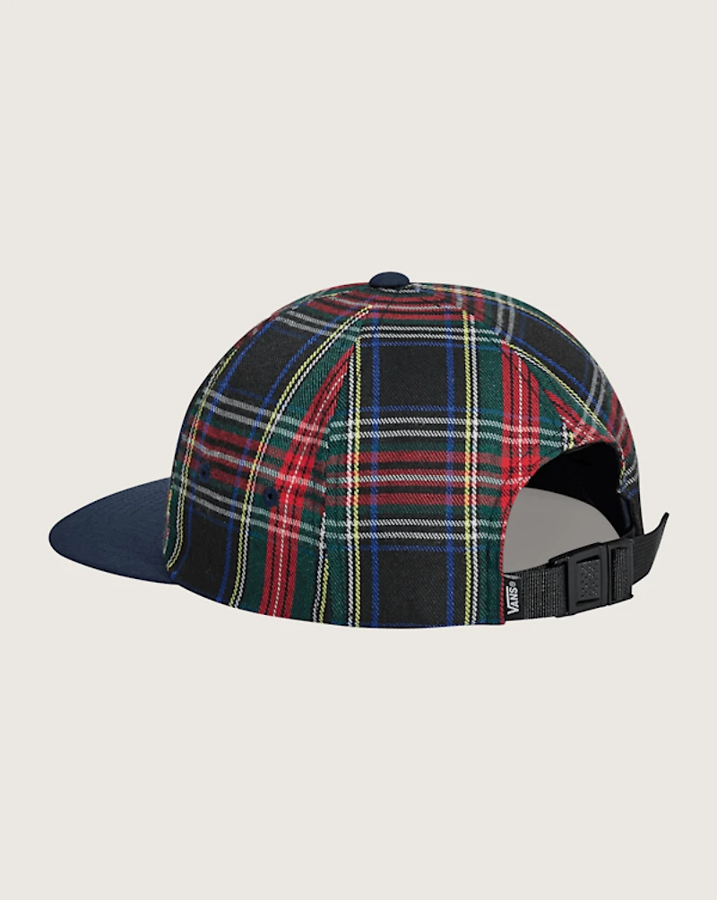 Drop V Plaid Jockey Hat