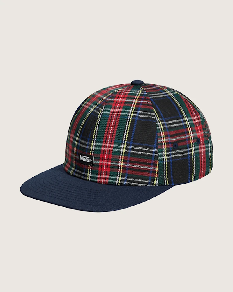 Drop V Plaid Jockey Hat