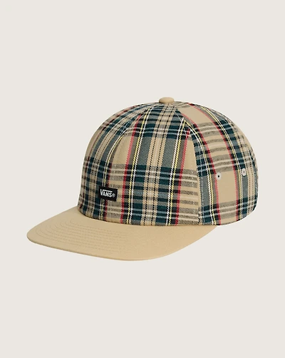 Drop V Plaid Jockey Hat