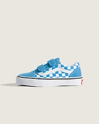 Little Kids Old Skool V Checkerboard Shoe