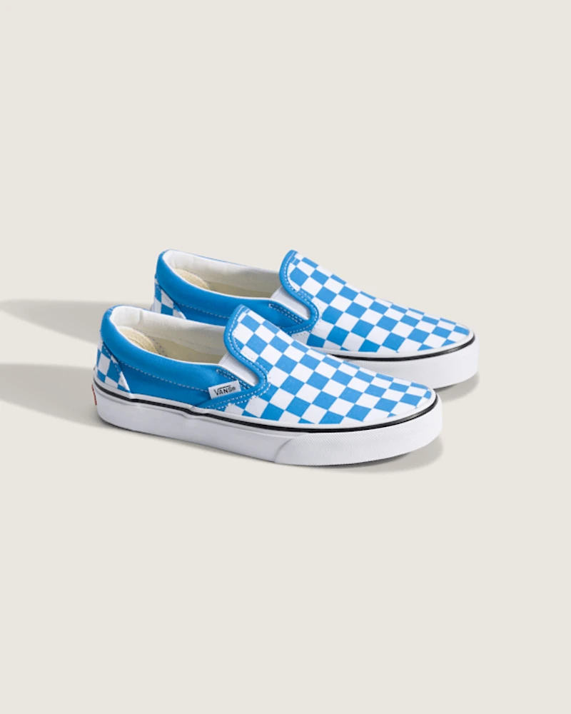 Big Kids Classic Slip-On Checkerboard Shoe