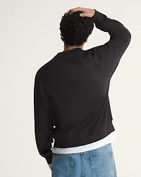 Stretch Logo Crew Sweatshirt