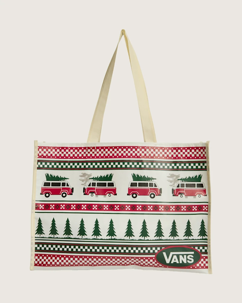 Winter Family Trip Reusable Bag