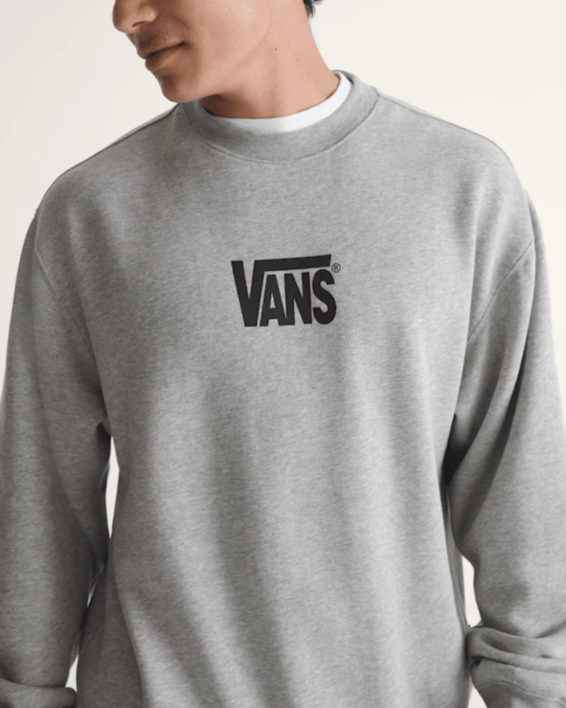 Stretch Logo Crew Sweatshirt