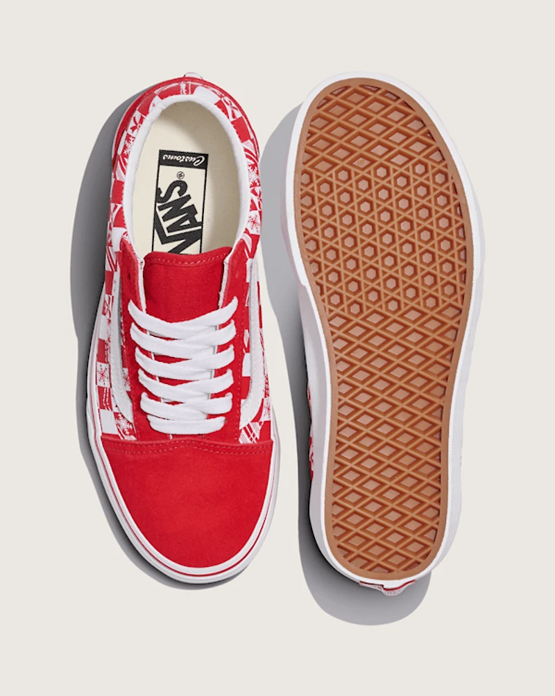 Customs Old Skool Holiday Checkerboard Shoe