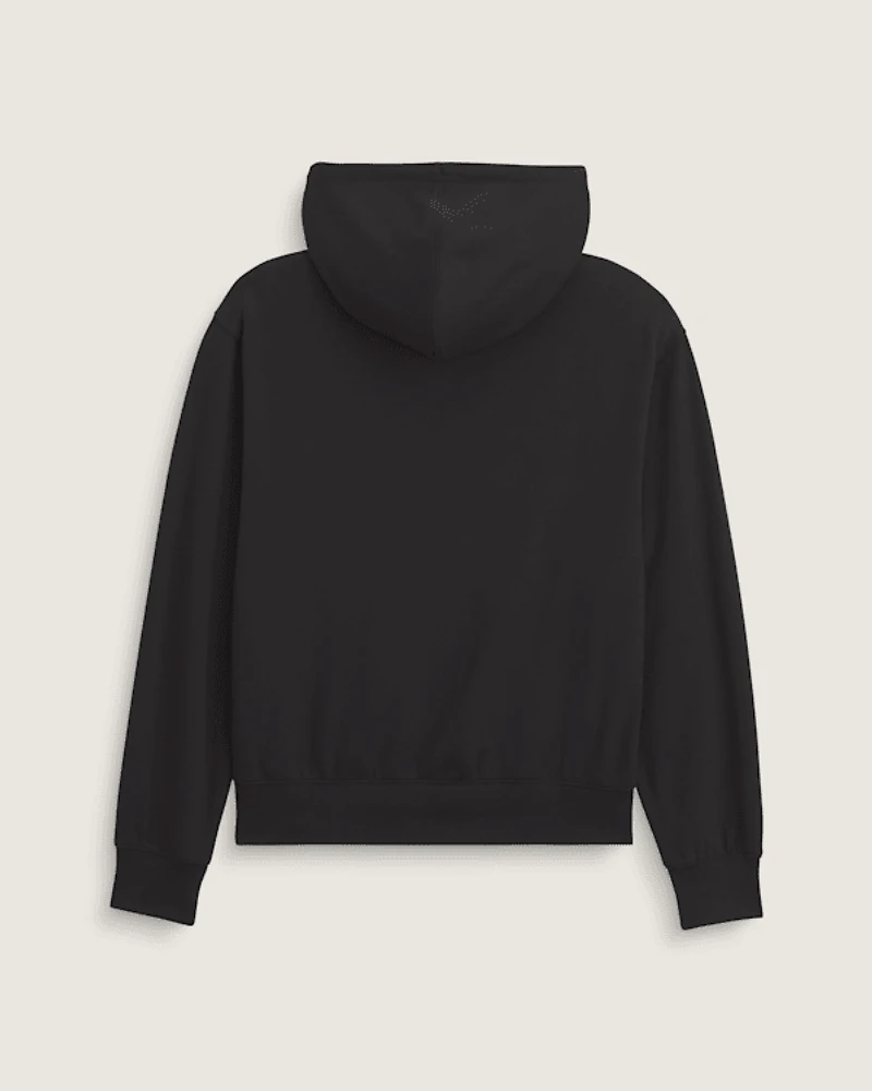 Stretch Logo Zip Hoodie
