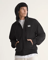 Stretch Logo Zip Hoodie