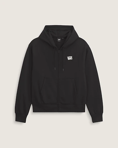 Stretch Logo Zip Hoodie
