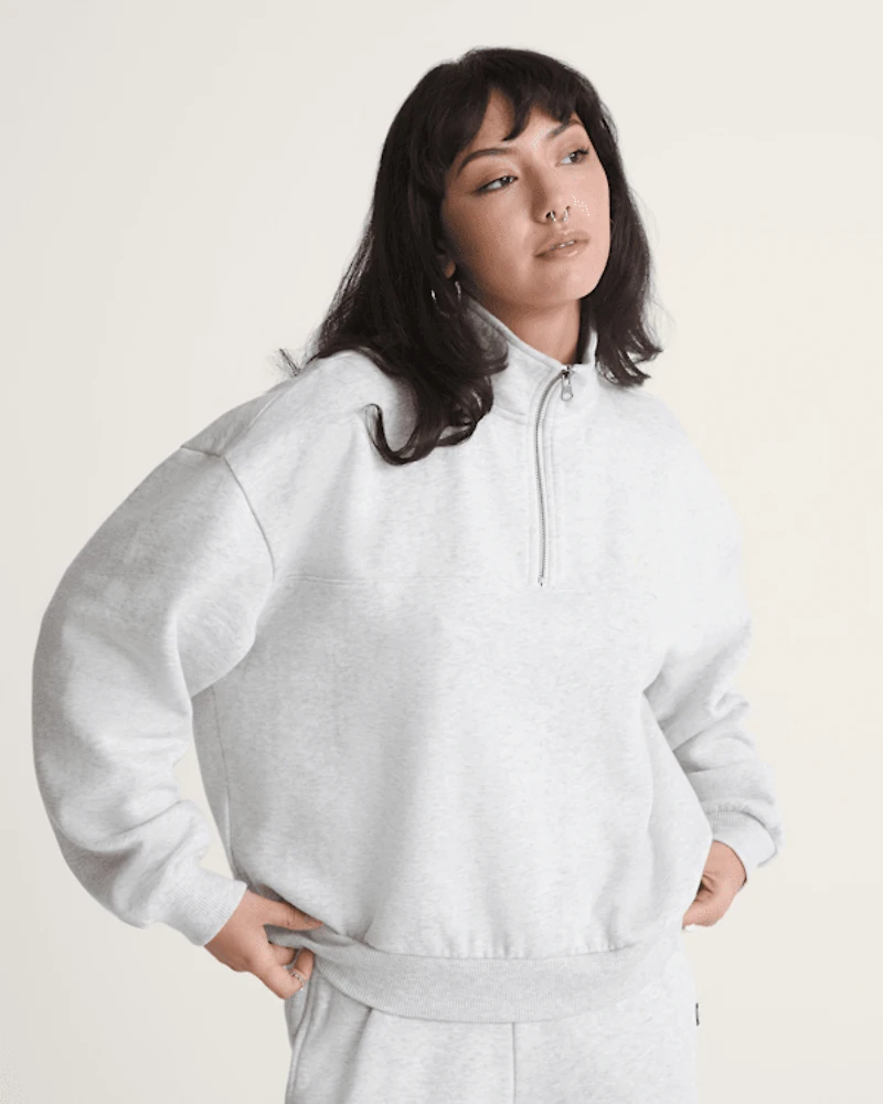 Script Logo Mock-Neck