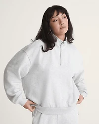 Script Logo Mock-Neck