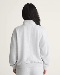 Script Logo Mock-Neck