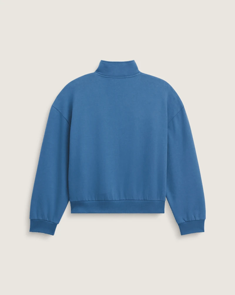 Script Logo Mock Neck Sweatshirt