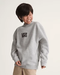 Kids Stretch Logo Crew Sweatshirt