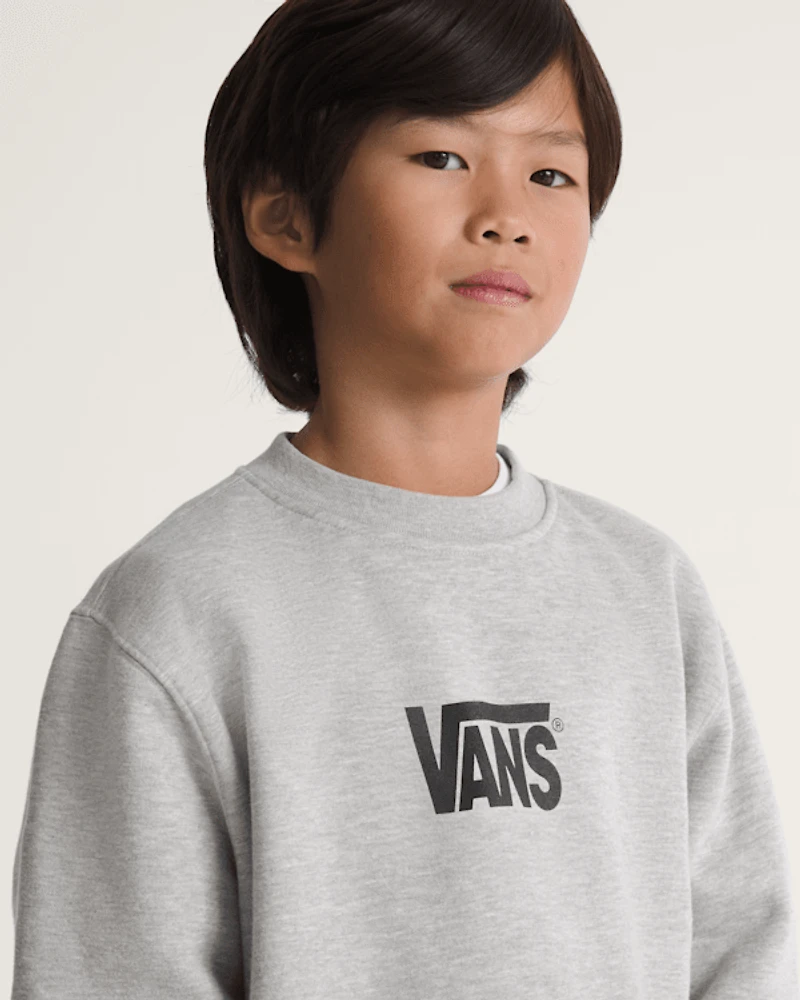 Kids Stretch Logo Crew Sweatshirt