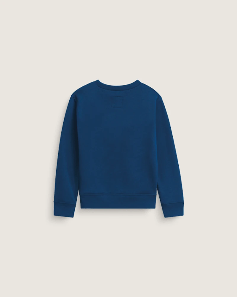 Little Kids Stretch Logo Crew Sweatshirt