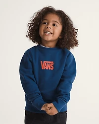 Little Kids Stretch Logo Crew Sweatshirt