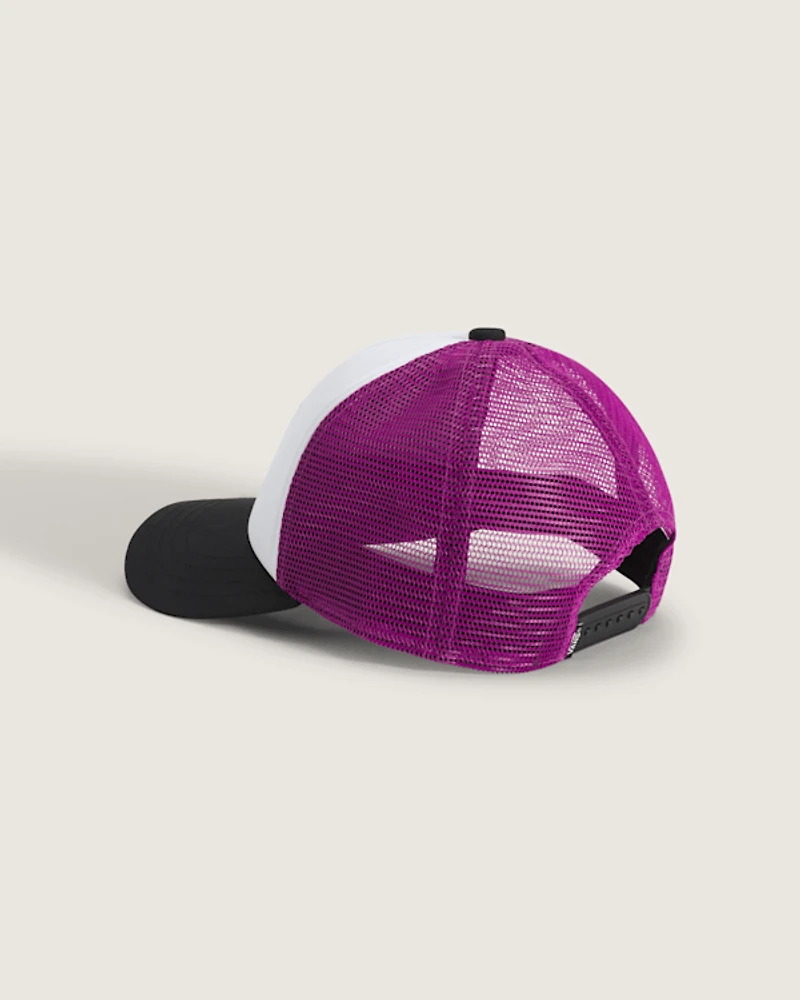 Checkerboard Twisted Vans Trucker Hat