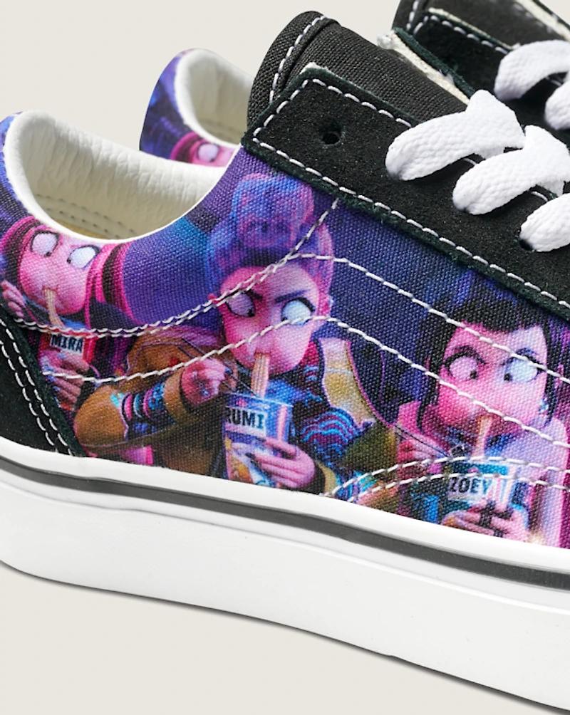 KPop Demon Hunters x Vans Big Kids Old Skool Shoe