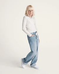 Kids Teri Confetti Rib Long Sleeve Shirt