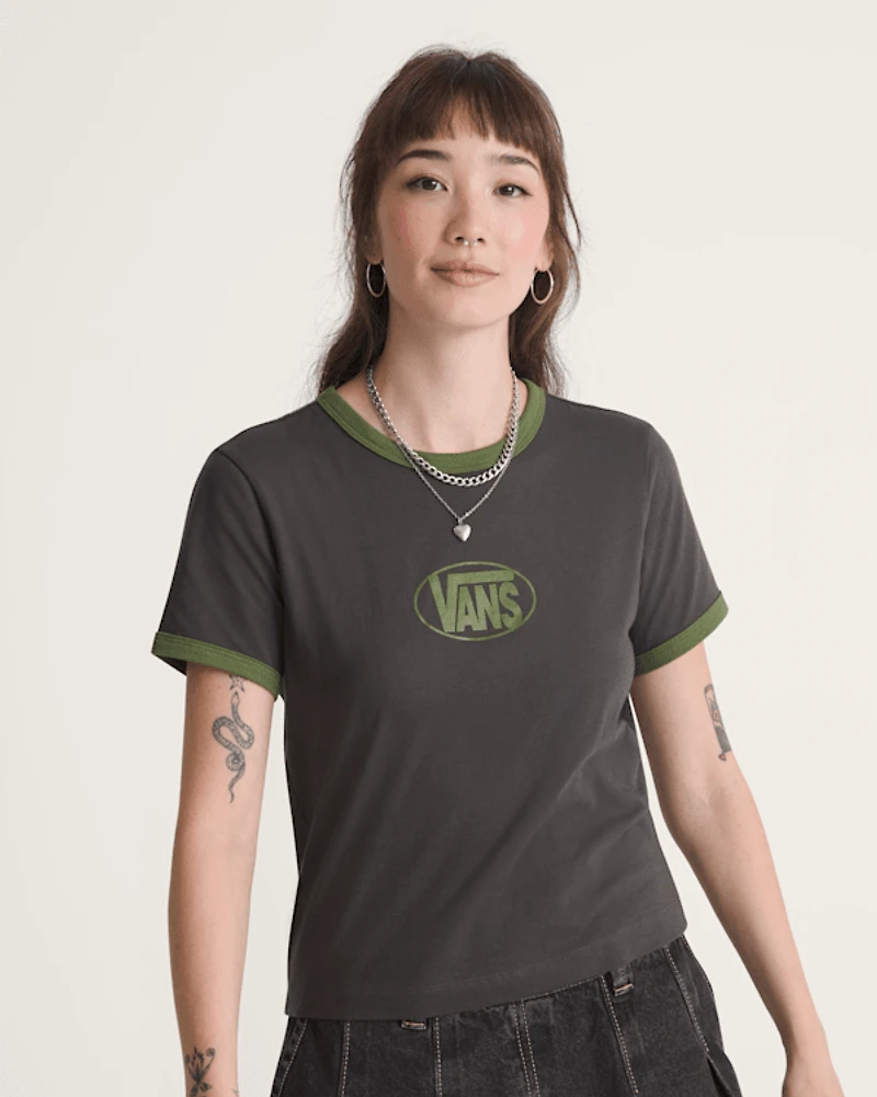 Circle V Ringer T-Shirt