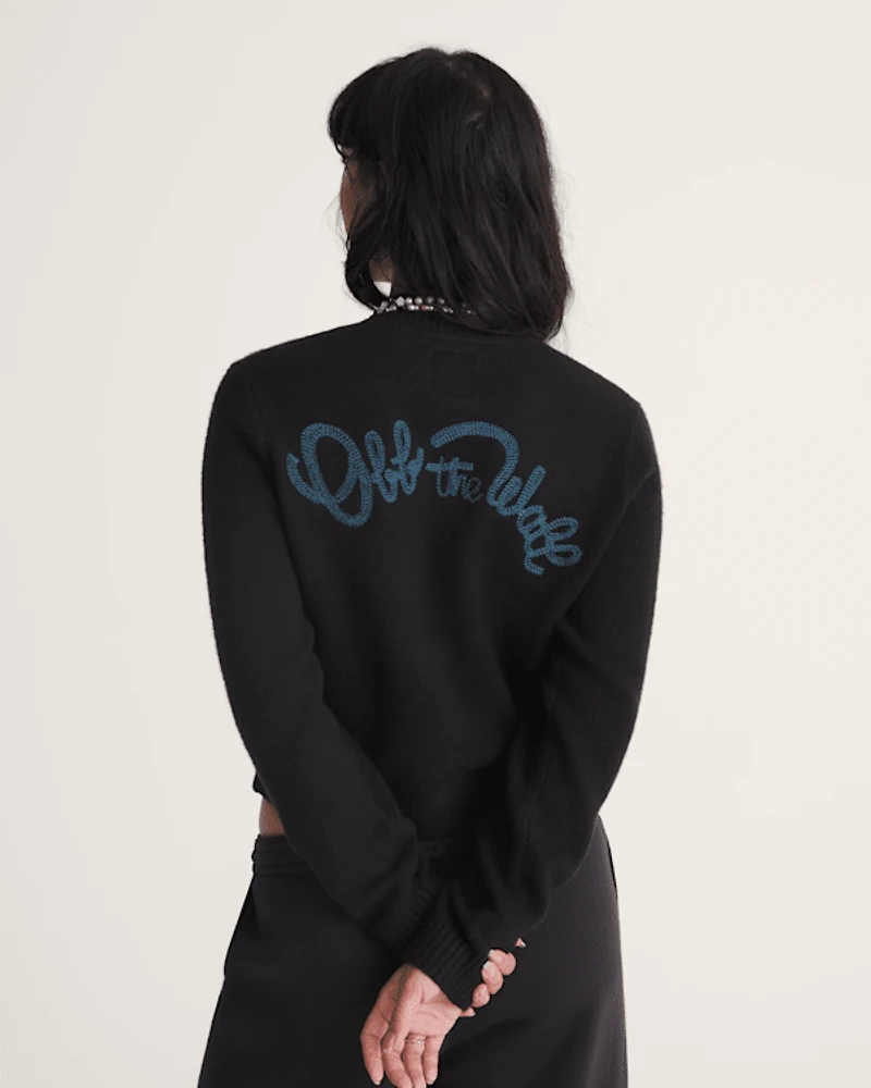 Dolly Chain Stitch Cardigan Sweater