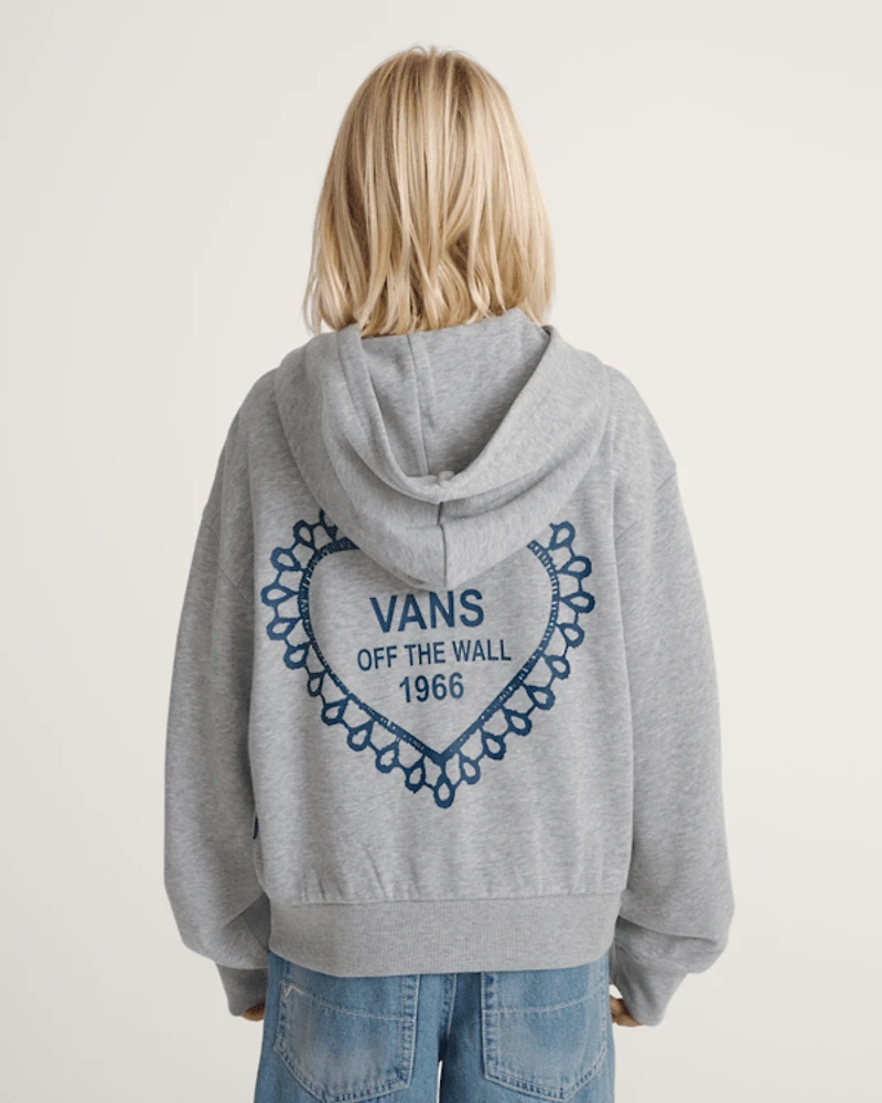 Kids Lacey Daze Retro Zip Hoodie