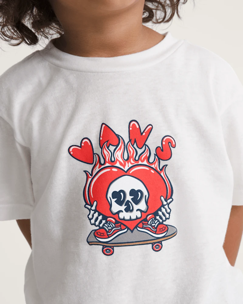 Little Kids Wheely Love Vans T-Shirt
