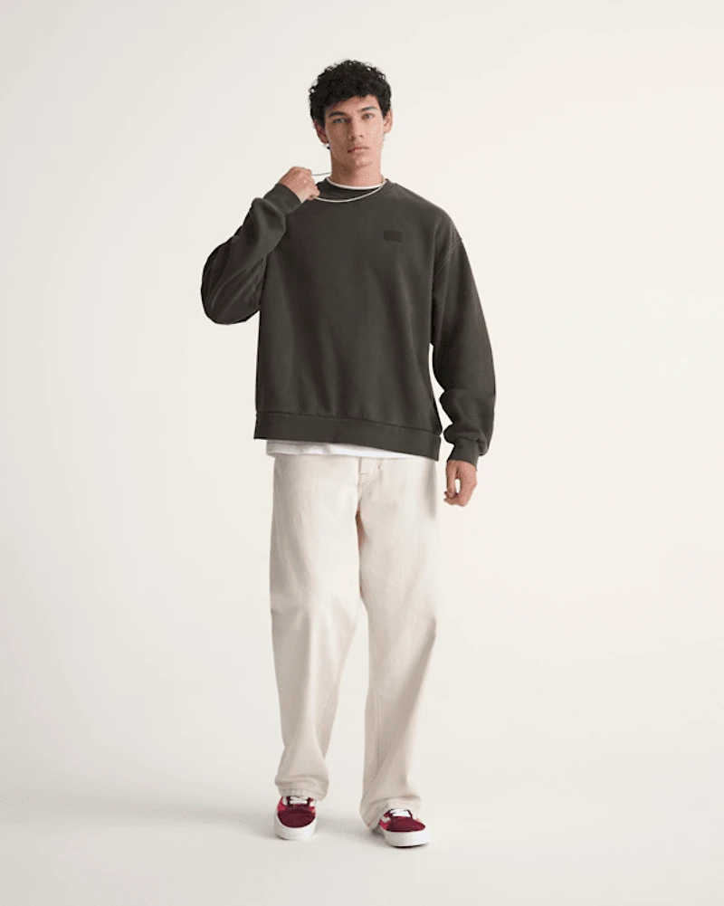 Premium Check-5 Loose Denim Pants