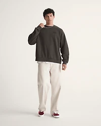 Premium Check-5 Loose Denim Pantss