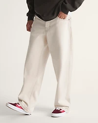 Premium Check-5 Loose Denim Pants