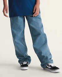 Kids Check-5 Loose Denim Pants
