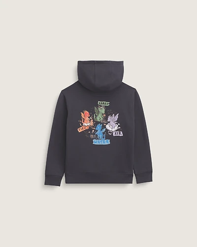 Little Kids Dragon Elements Pullover Sweatshirt