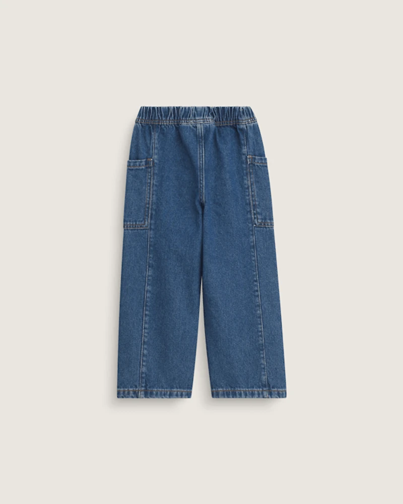 Little Kids Naithin 2.0 Elastic Waist Denim Pants