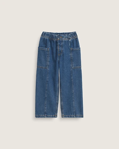 Little Kids Naithin 2.0 Elastic Waist Denim Pants