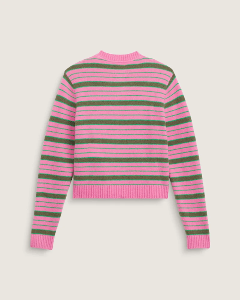 Dolly Stripe Cardigan Sweater