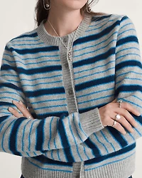 Premium Dolly Stripe Cardigan Sweater