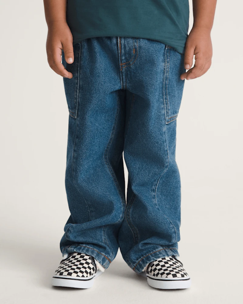 Little Kids Naithin 2.0 Elastic Waist Denim Pants