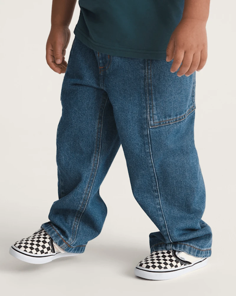 Little Kids Naithin 2.0 Elastic Waist Denim Pants