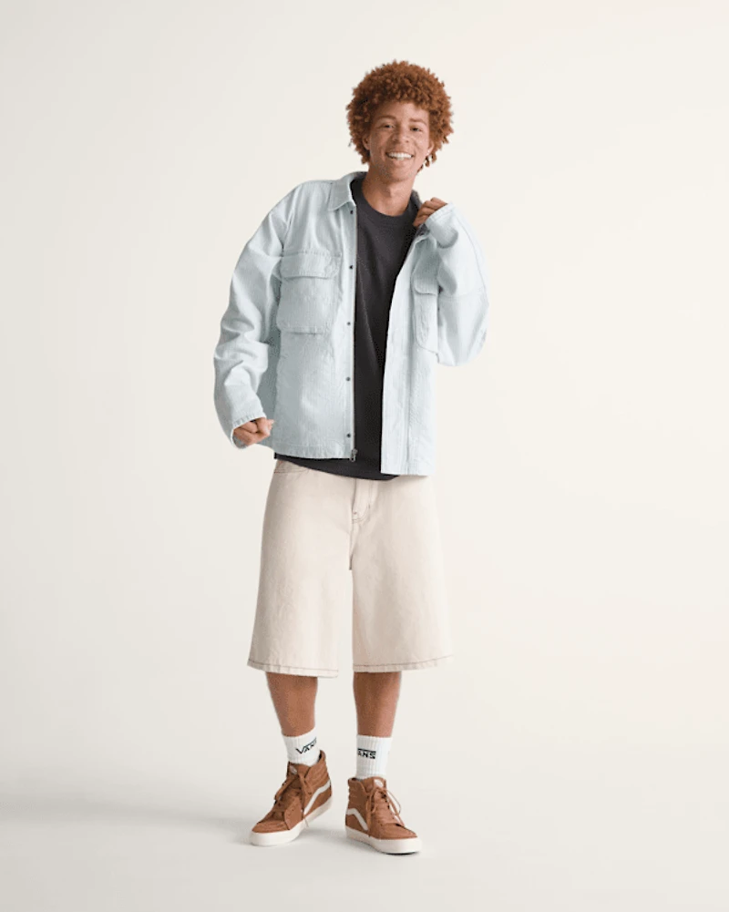Check-5 Baggy Denim Shorts