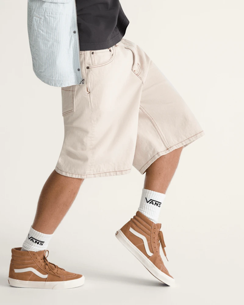 Check-5 Baggy Denim Shorts