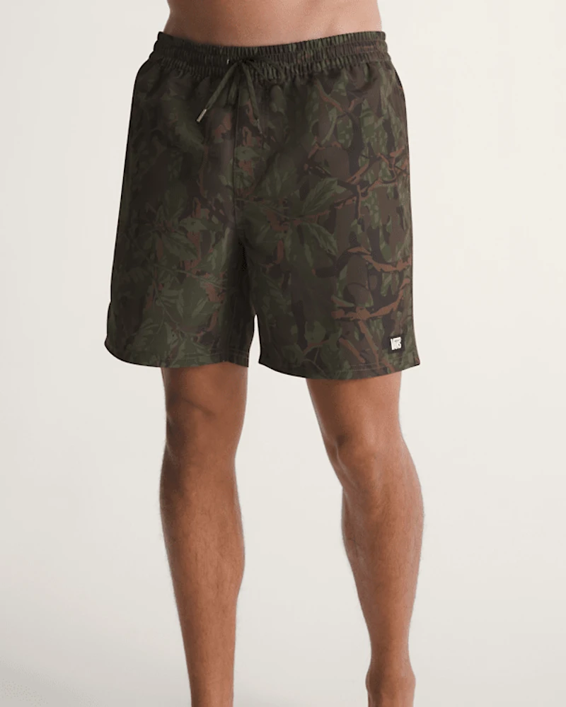 Primary II Elastic Printed Boardshorts