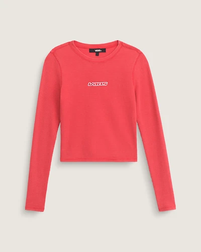 Teri Waffle Long Sleeve Shirt